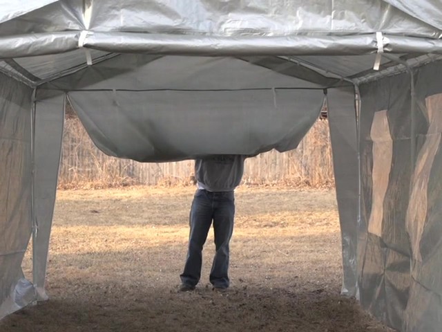 Guide GearÂ® 10x20' Instant Shelter / Garage - image 2 from the video